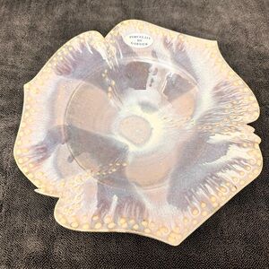 Garnier Pottery 10” Southwestern Floral Bowl Arizona Drip Glaze